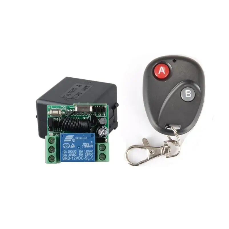 Радиочастотный выключатель 433 МГц 12 в пост. Тока радиочастотный РЧ пульт
