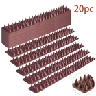 Пластиковая птица и искусственная птица против голубей, шип для избавления от голубей и пугающих птиц, кошка для борьбы с вредителями