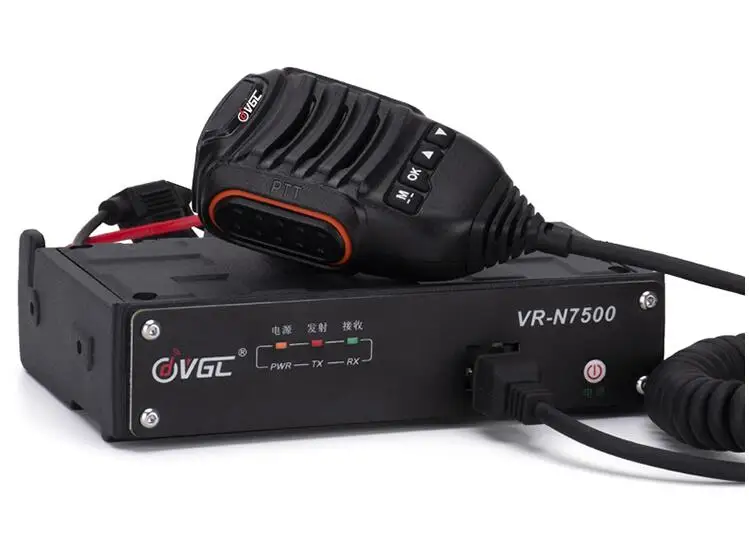 MOBILE TRANSCEIVER-VERO VR-N7500 50W DUAL BAND WITH APP PROGRAMMING COMPLETE KIT