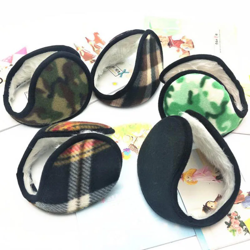 Мужские однотонные зимние наушники Calymel теплые для взрослых повседневные Новые