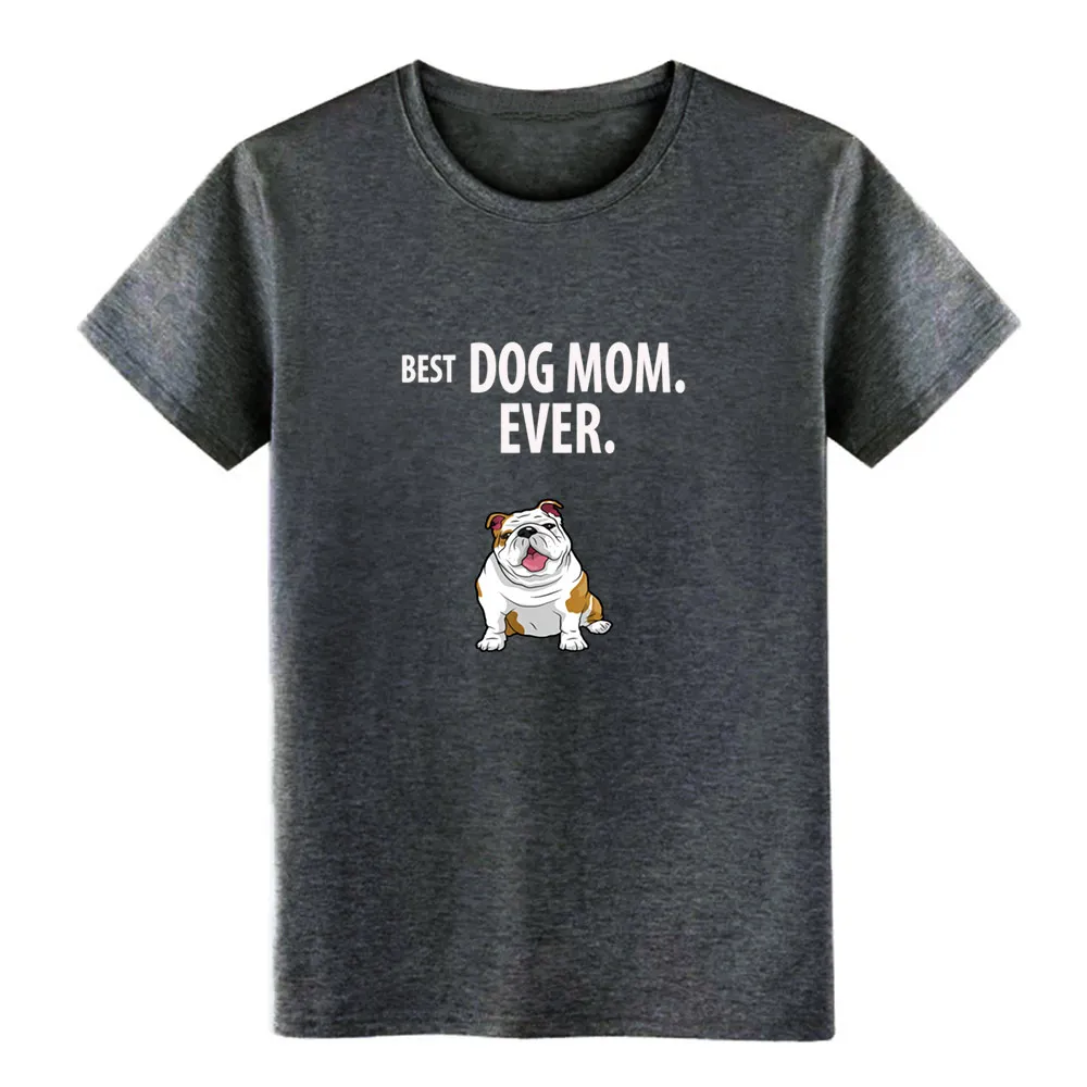 Лучшая Собака Мама ever Английский бульдог Футболка мужская индивидуальная