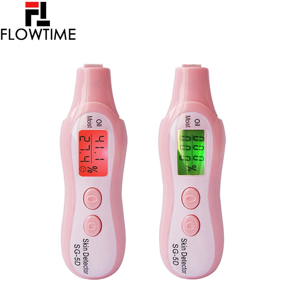 Тестер на увлажнение лица детектор для ухода за кожей цифровой ЖК дисплей
