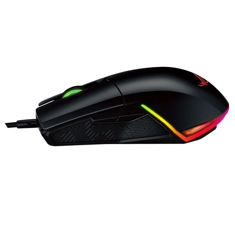 Мышь ASUS ROG Pugio 90MP00L0-B0UA00 оптическая проводная 7200 dpi USB RGB подсветка цвет: черный |