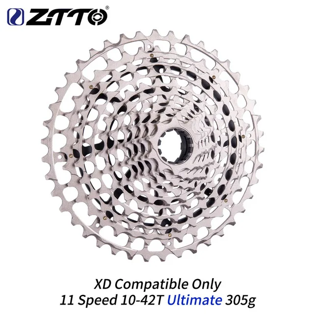11s 10-42T ULT XD ZTTO 11 скорость XD 10-42T кассета Ultimate HG 11-42T 11 Скорость MTB маховик CNC стальная Звездочка Запчасти для велосипедов x1 xx1 m8000 xt - Цвет: 11s 10-42T ULT XD