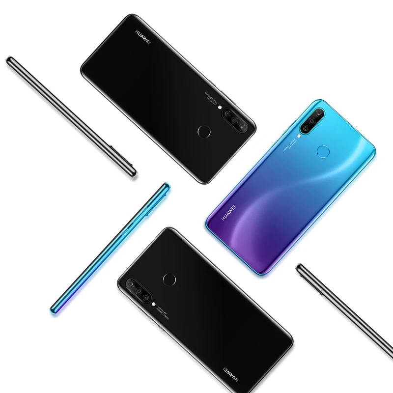 HUAWEI Nova 4E, 4 Гб, 128 ГБ, глобальная ПЗУ, смартфон, 6,15 дюймов, Kirin 710, Восьмиядерный мобильный телефон, Android 9, фронтальная камера 32 МП