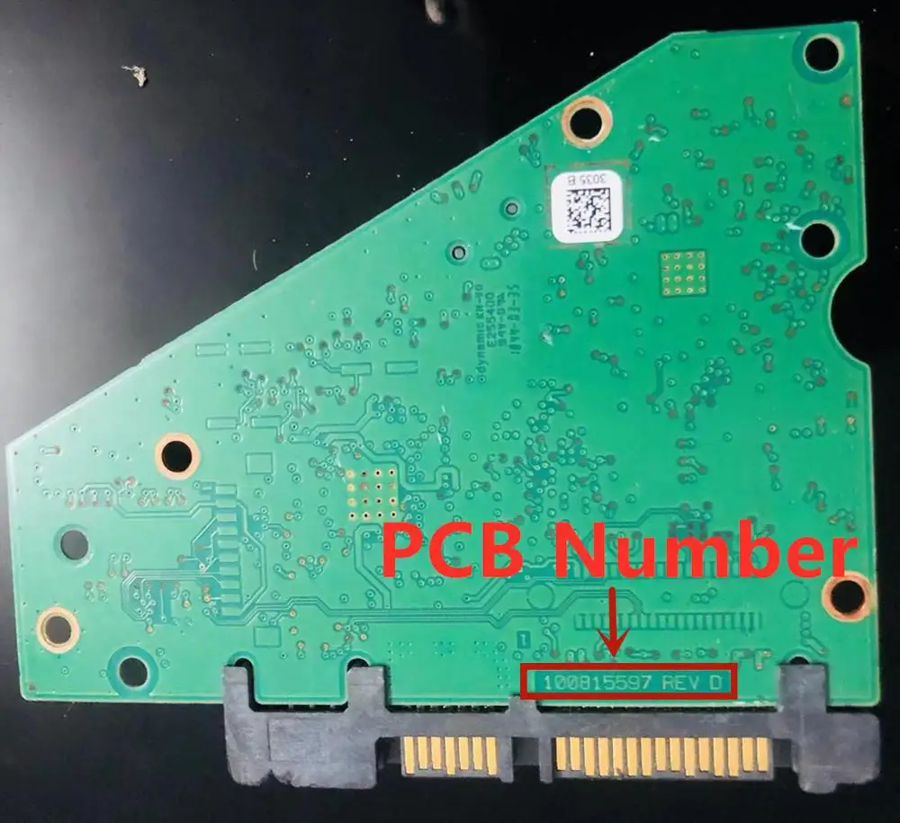 Бесплатная доставка материнская плата для жесткого диска Seagate/100815597 REV D 3035 B /4 ТБ 6 8