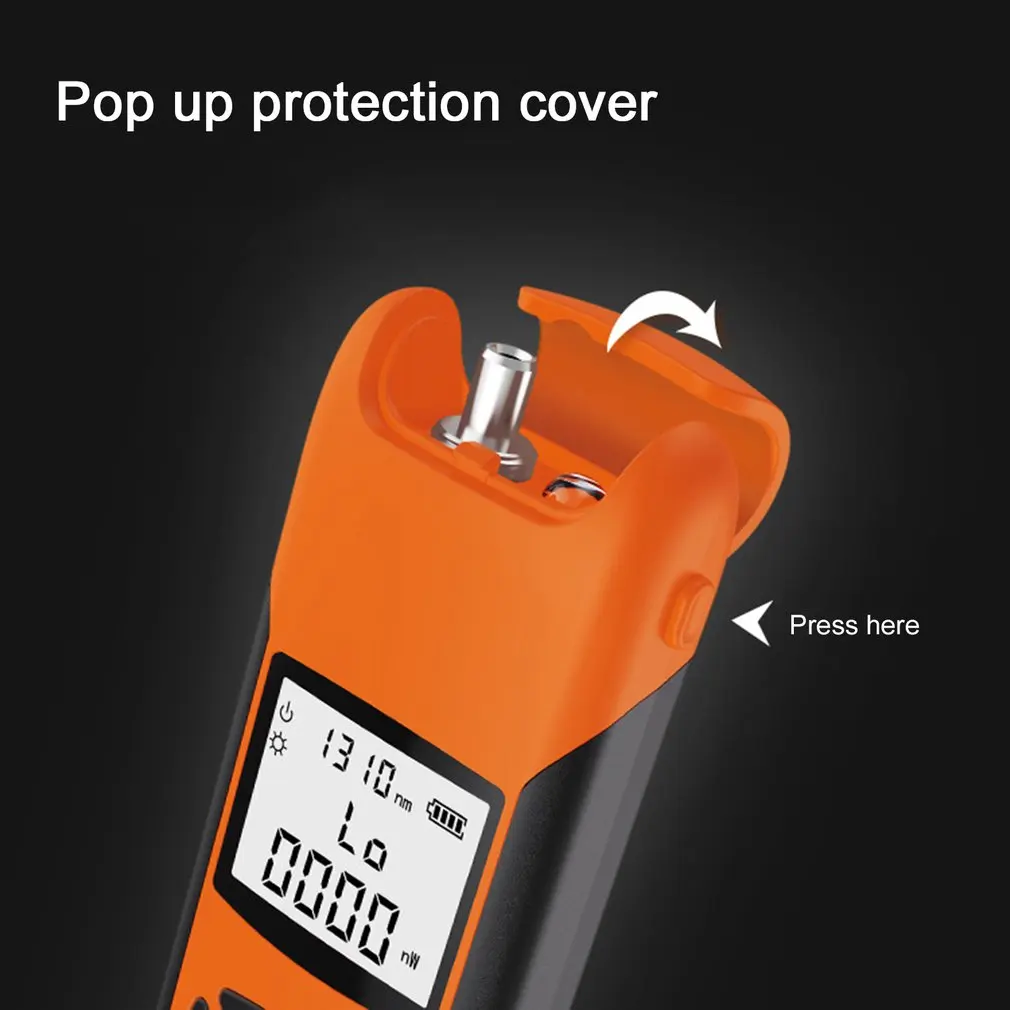 Mini Optical Power Meter FC/SC/ST Universal Port High Precision USB Rechargeable Fiber Optic With FlashLight | Мобильные телефоны и