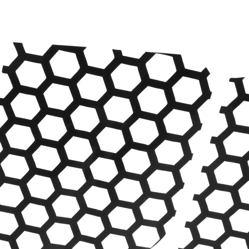 

PVC Tail Light Stickers Parts Exterior Honeycomb Auto Black Decal For Ford Mustang 2015 2016 2017