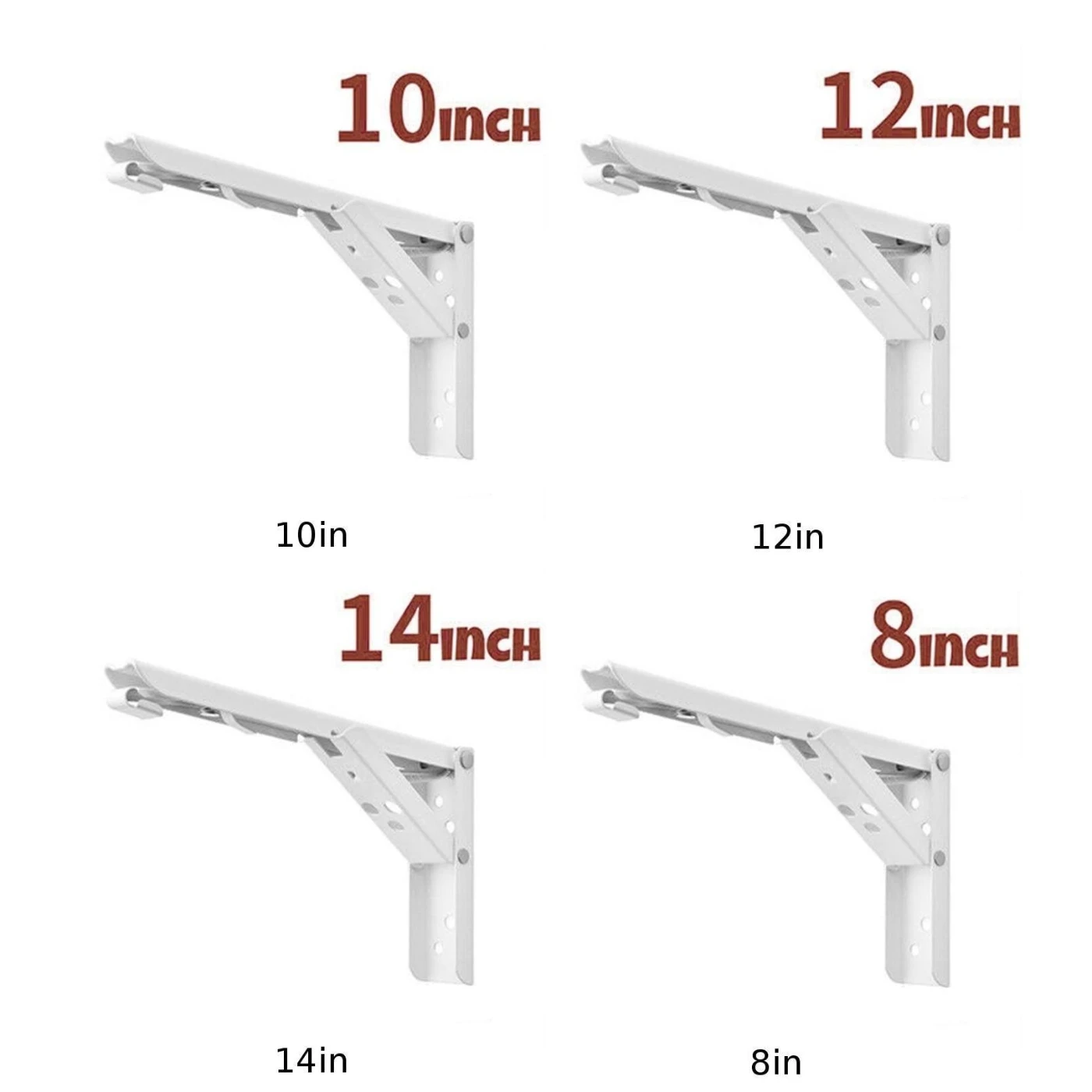 2 шт. складной кронштейн из нержавеющей стали Стойка водонепроницаемый не