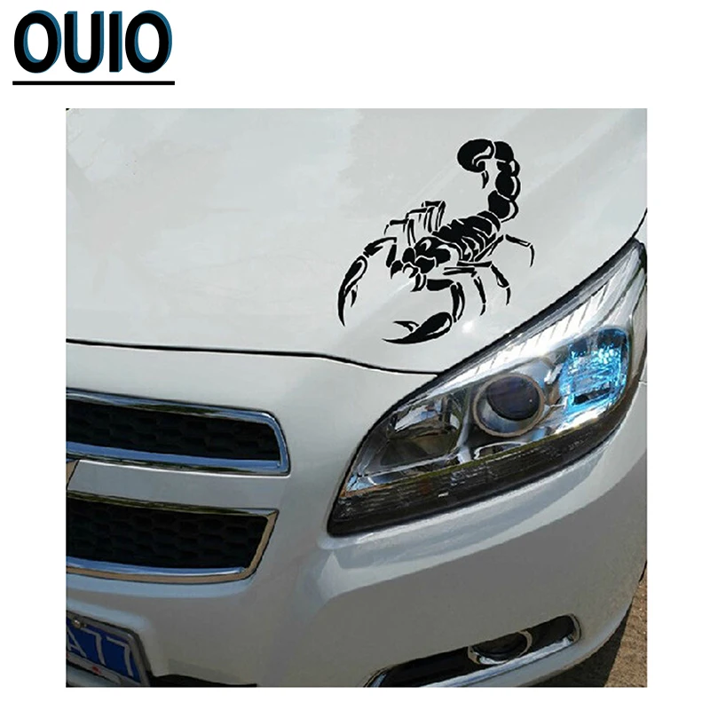 Новинка Светоотражающие 3D наклейки на автомобиль в виде скорпиона 30/58 см с
