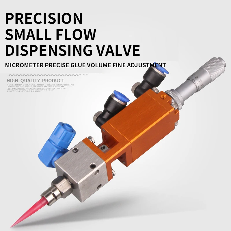 MY-405 Дозирующий клапан Микрометр Тип наперстка Одиночный газовый двойной