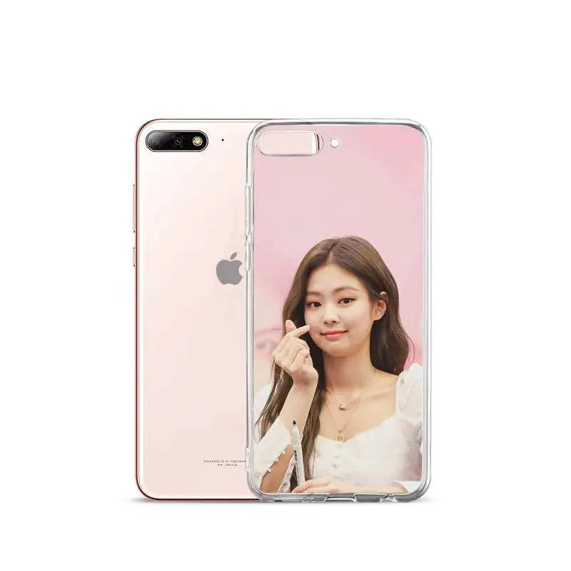 

Jenny star sexy cute girl Phone Case Transparent for iPhone Samsung A S 11 12 6 7 8 9 30 Pro X XS Max XR Plus lite