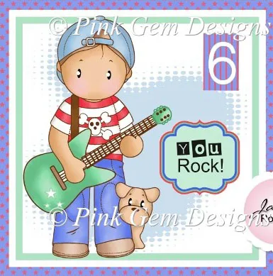Мальчик играть гитара резки штампы для скрапбукинга мальчик открытка на день