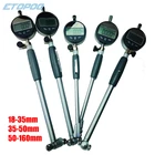 Индикатор отверстий 18-35-50-160 мм из алюминиевого сплава, цифровой индикатор отверстий 0,01 мм, циферблат, внутреннее измерение цилиндрический инструмент