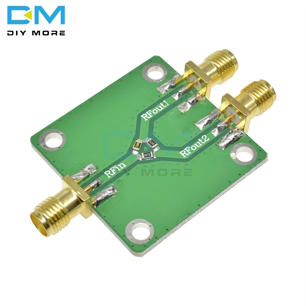 DC-5G RF микроволновый резистор распределитель питания модуль микроволновой мощности Сплит-тер радиочастотный делитель 1 Сплит 2 SMA-K 50 Ом