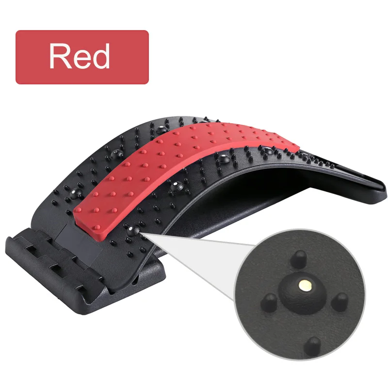 

Back Waist Stretcher Massager Equipment Massager Magnetic Therapy Stretcher Fitness Lumbar Relief Cervical Spine Support Pain