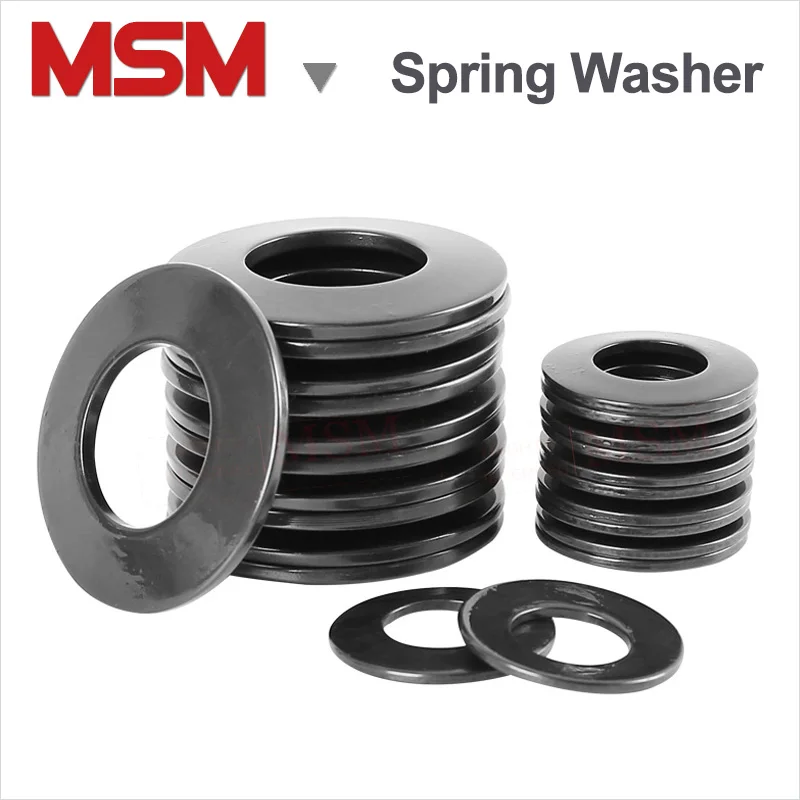 6/10 шт. уплотнительная пружина сверхмощная черная дисковая 50CrVA внешний диаметр