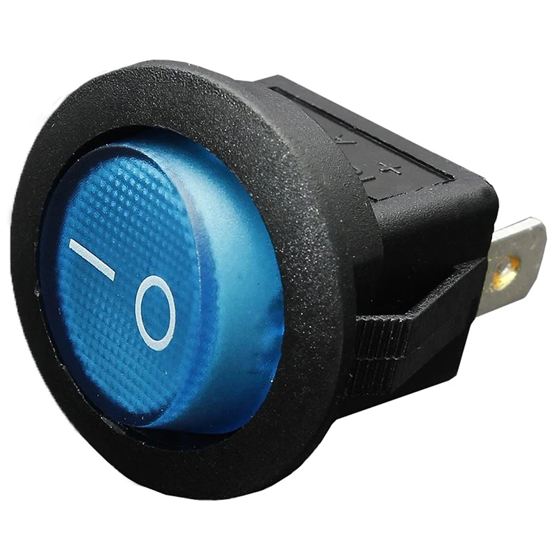 12 В 16 А светодиодный биполярный клавишный переключатель вкл/выкл SPST для