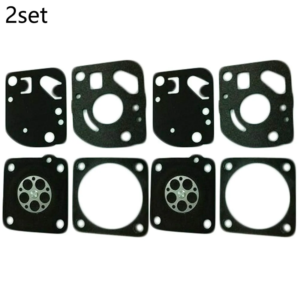 2 Sets Carburetor Diaphragm Repair Kit For Ruixing Carbs Ryobi Homelite RX-1 Diaphragm Gasket Replacement (8pcs）