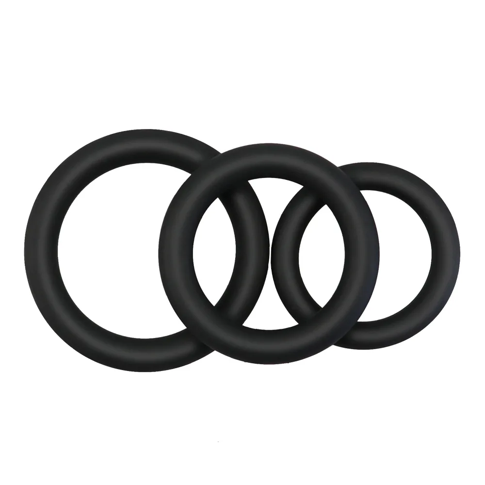 3 шт./компл. Силиконовое прочное кольцо для пениса взрослых мужчин задержки