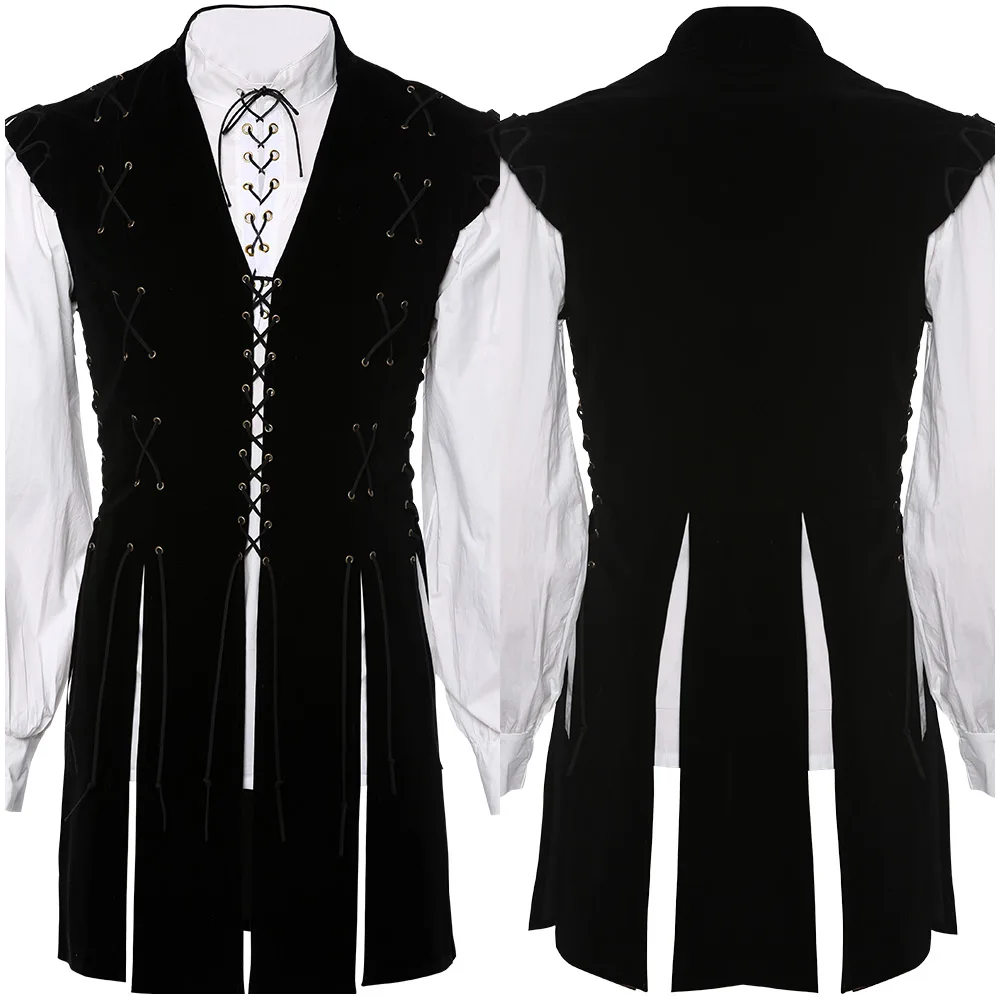 Мужская куртка новая одежда средневекового рыцаря костюм на Хэллоуин