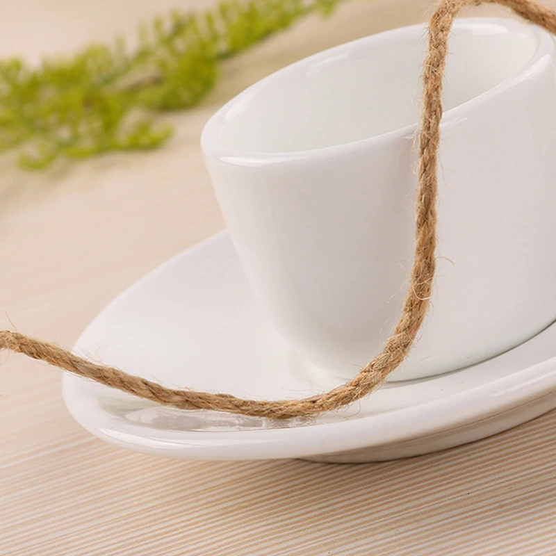 Льняная веревка из натуральной мешковины шнурок джутовый шнур-шпагат для