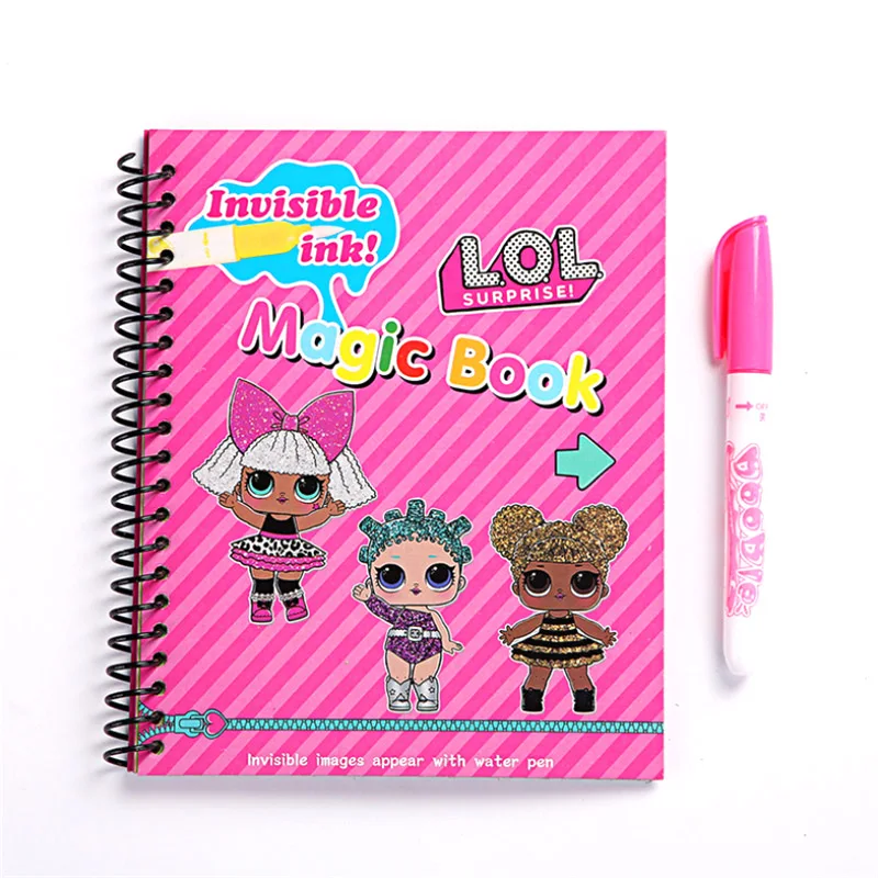 Куклы-сюрпризы LOL игрушки для рисования водой граффити фигурка акварель