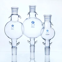 1pcs 50ml to 2000ml lab glass chromatography solvent reservoir cushion ball glass column storage liquid flask