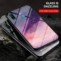 for huawei p10 p20 p30 p40 lite e pro plus p9 plus case tempered glass hard phone cover p smart z 2020 soft edges back cases