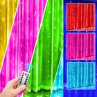 USB сказочная гирлянда с дистанционным управлением, украшение для спальни, настенный потолок, рождественская елка, венок, ремесло, свадьба, вечеринка, день рождения