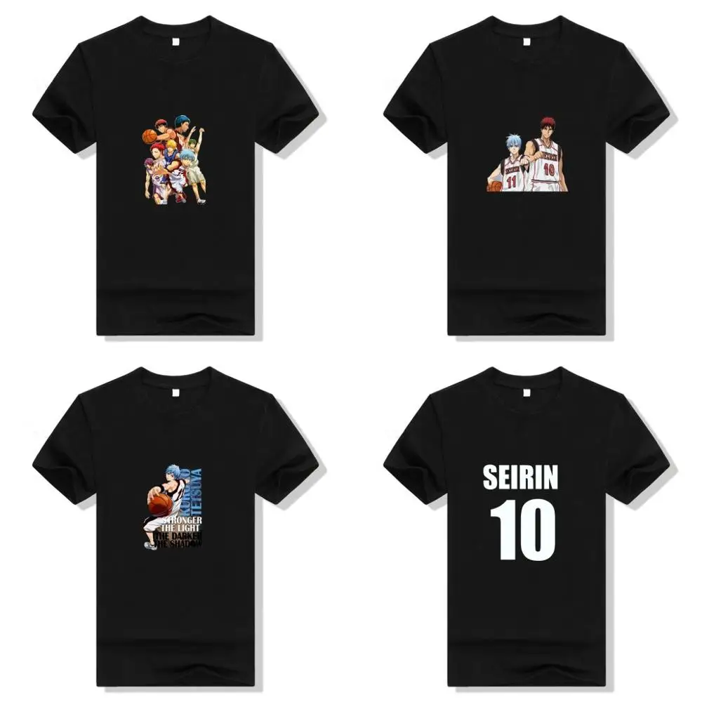 

Gekijouban Kuroko no basuke T Shirt Cosplay women printed cotton T-shirt Short Sleeve Summer Casual Tee Tops Woman T-shirts