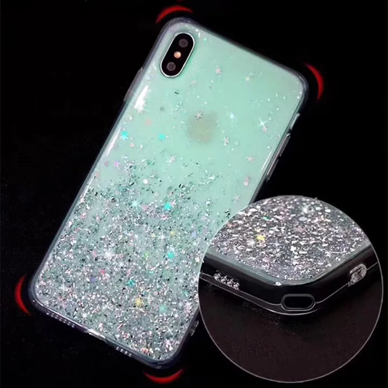 LANCHE Блестящий блестящий чехол для телефона Xiaomi mi A3 8 lite 9 se 6 6x Red k20 Pro мягкий