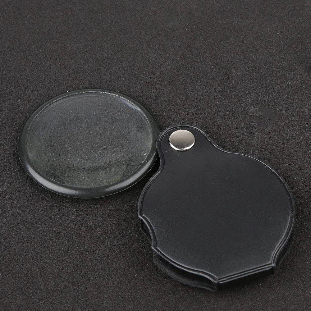 Портативная ручная Лупа 6x50 мм качественная увеличительная лупа увеличительное