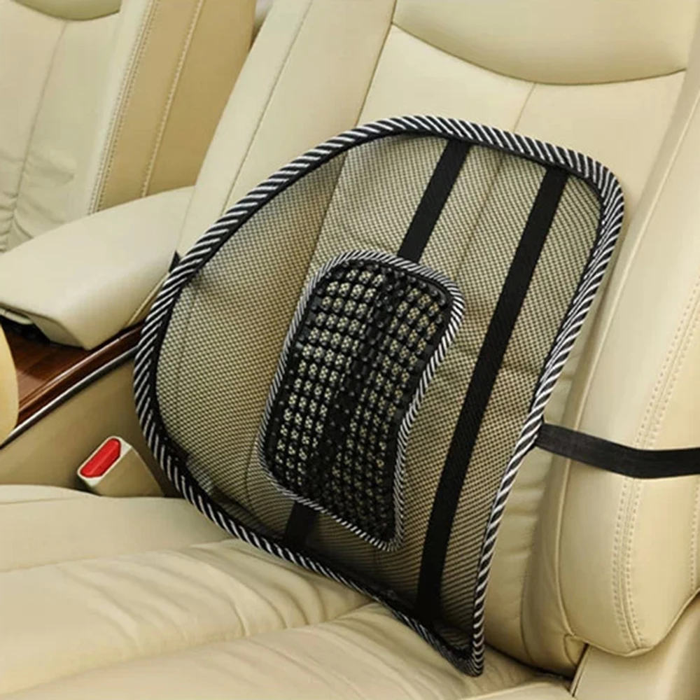 Поддержка спины стула массажная подушка сетчатый рельефный поясничный бандаж