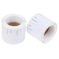 500pcs kitchen stickers refrigerator freezer food storage date content labels for container bag jar packing new 2021
