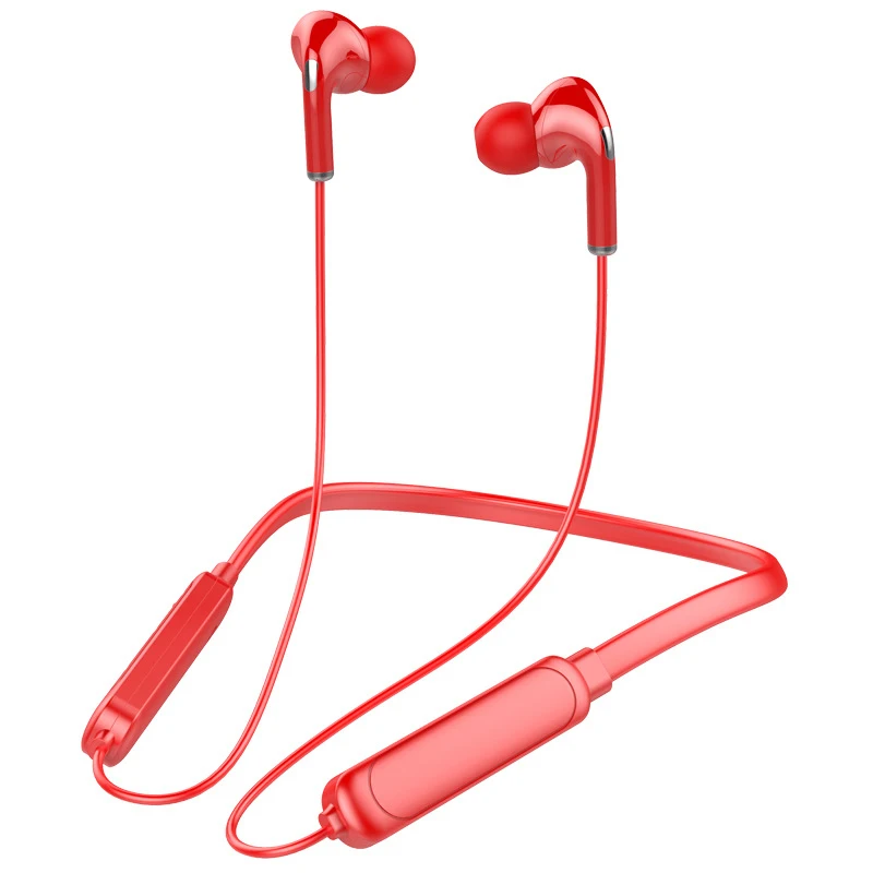 Wireless Bluetooth-compatible 5.1 Earphone Music Headset Phone Neckband Sport Earbuds IPX Waterproof With Mic | Электроника