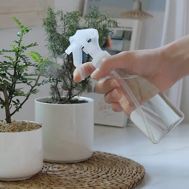 

Hot Sale 200ml Empty Plastic Spray Bottle for Hair/Plant Water/Cleaning Solution Travel Container 1PCS