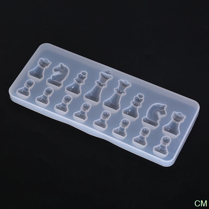 

Silicone Mold For Resin International Chess Shape Silicone uv Resin DIY Molds