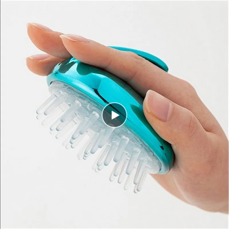 Спа-салон волос щетка EVA силиконовый шампунь широкая зубная головы Уход за