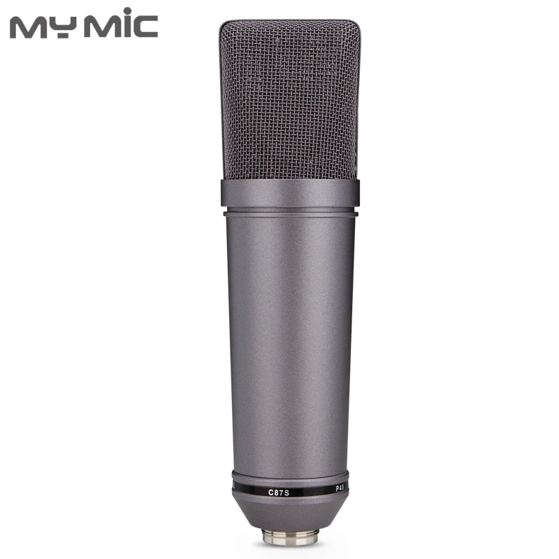 My Mic U87P хорошего качества конденсаторный большой мембранный Студийный микрофон для записи для вещания