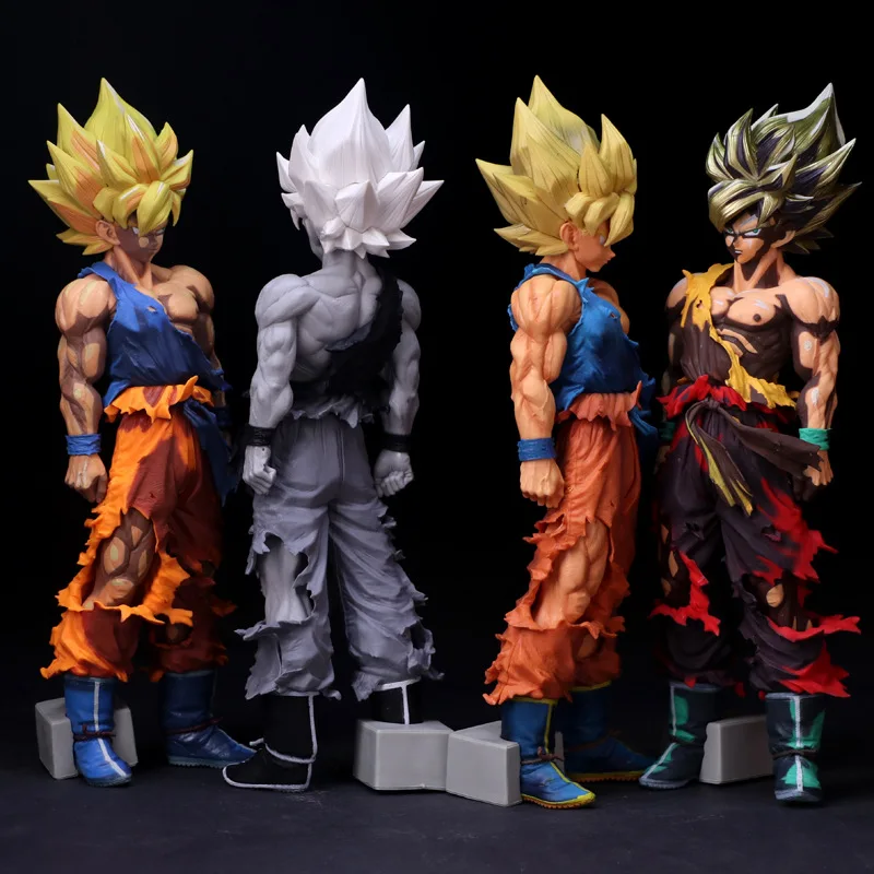 Аниме Dragon Ball модель SMSP Super Goku Весенний фестиваль ver. Comic цвет черный и белый