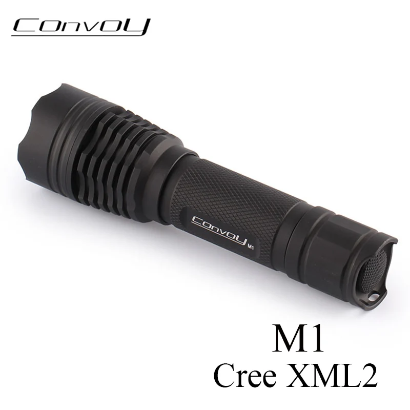 Светодиодный фонарик Convoy M1 Cree XM L2 тактический фонарь 18650 полицейский Рабочий