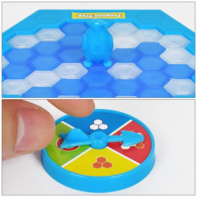Parent-child Interactive Entertainment Table Toys Mini Penguin Trap Board Game Stress Reliever Adult Desktop | Игрушки и хобби