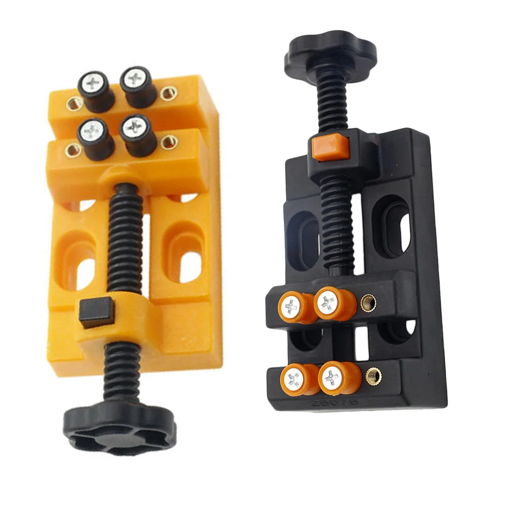 

Mini Drill Press Vise Clamp Easily Grinding Drilling Woodworking Jewelries Beads Walnut Watch Carving Tools