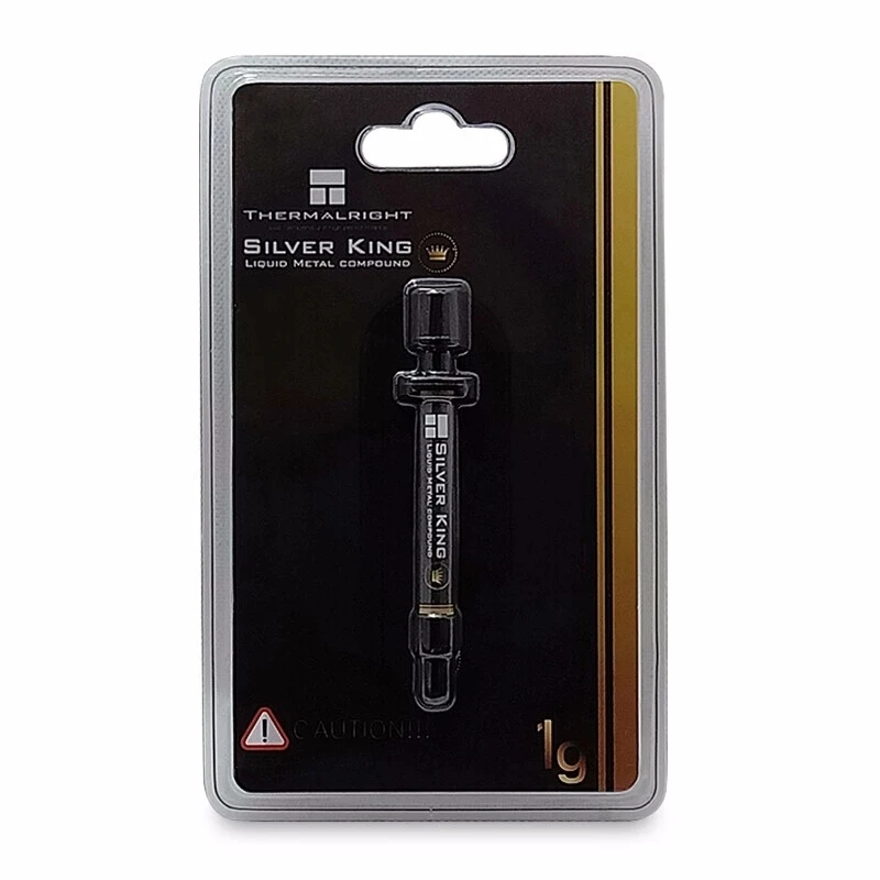 Охлаждающая жидкость для ЦП и ГП Термопаста серебристого цвета кулера