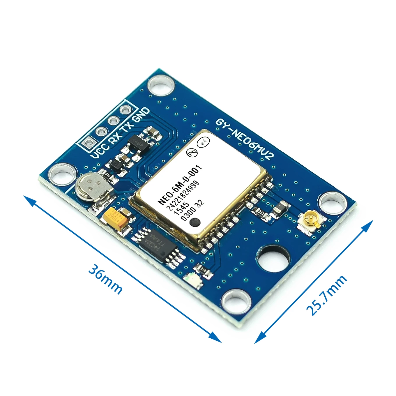 GY NEO6MV2 Новый NEO 6M gps модуль с управлением полетом EEPROM MWC APM2.5 большая антенна для|module