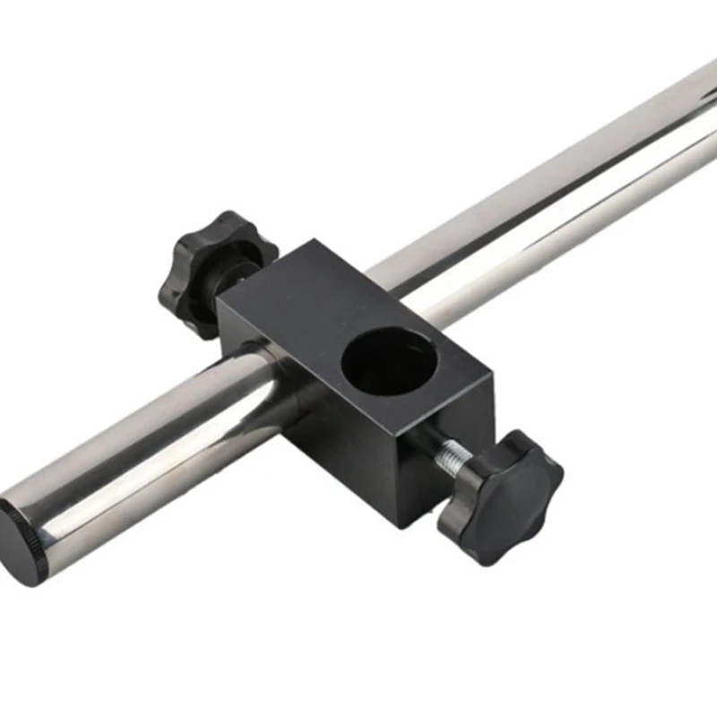 

Microscope Video Camera 360 Degree Universal Multi-Axis Adjustment Metal Arm Bracket Diameter 25mm Connection Adapter