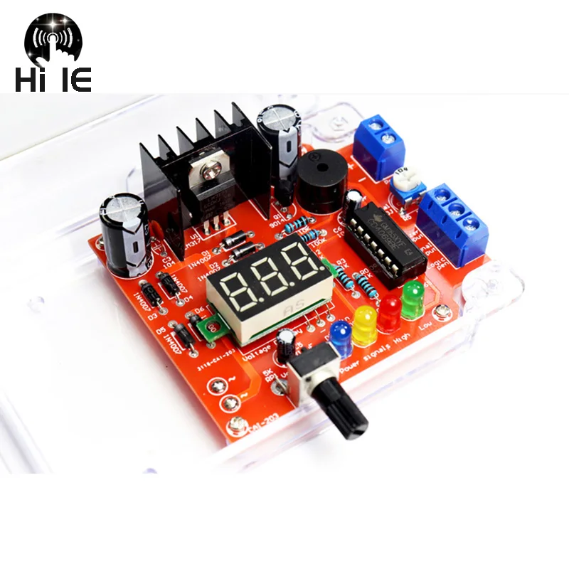 Комплект сделай сам LM317 понижающий модуль питания с регулируемым напряжением от