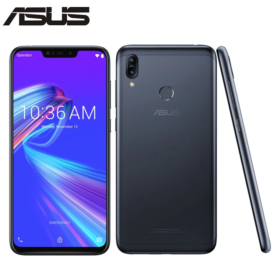 Мобильный телефон Asus Zenfone Max M2 ZB633KL 4 Гб 64B Восьмиядерный Snapdragon 632 6 26 дюйма 13 МП