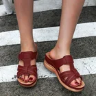 Сандалии женские ортопедические, удобные Босоножки с открытым носком, очень мягкие, коррекция носка, низкий каблук, для прогулок, летняя